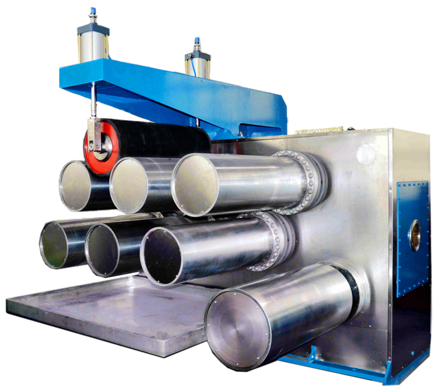 Garis pengeluaran serat ruji poliester jenis kapas